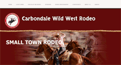 Desktop Screenshot of carbondalerodeo.com