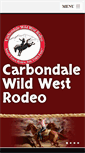 Mobile Screenshot of carbondalerodeo.com